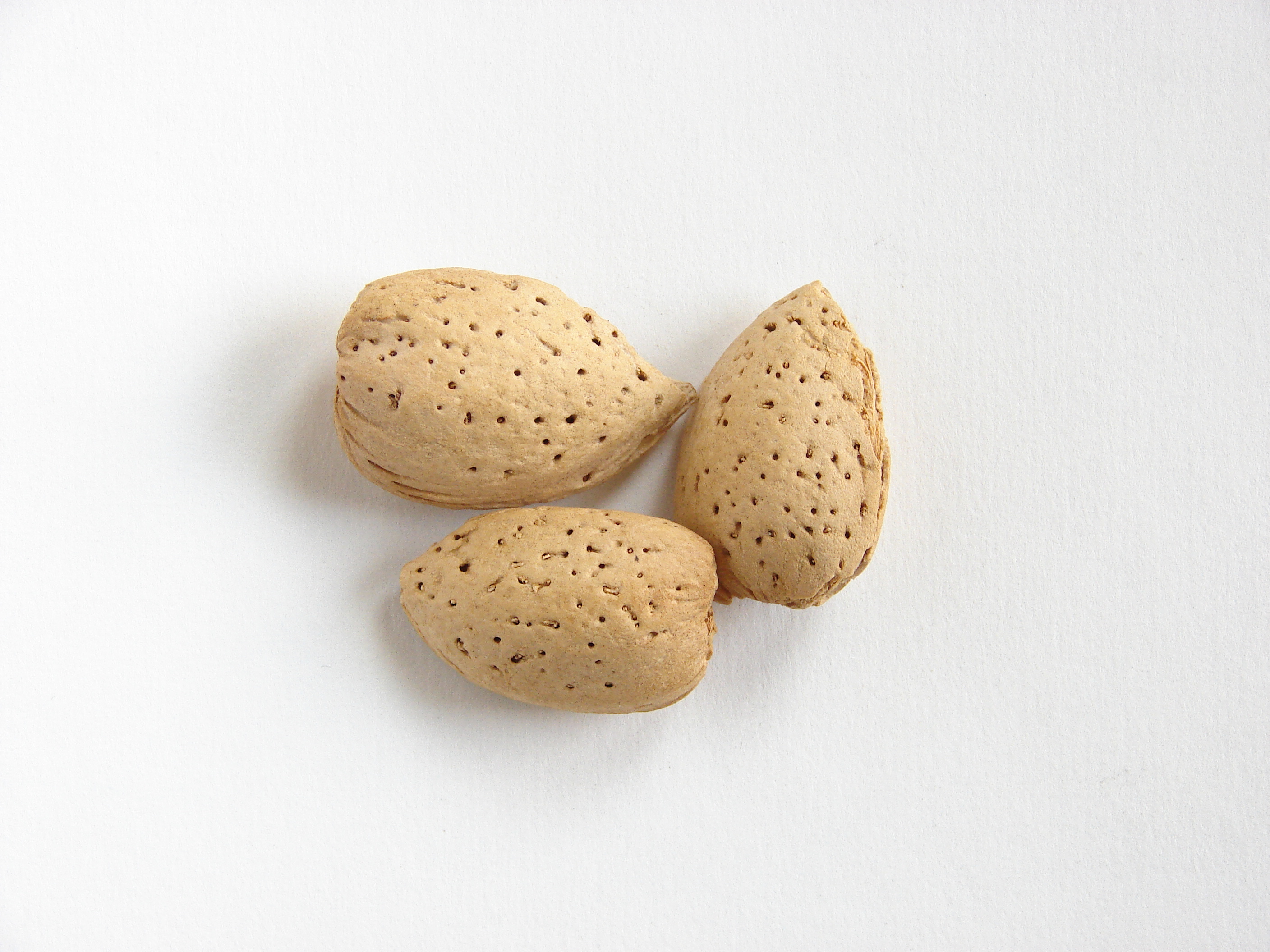Blanched almonds, used whole, flaked and ground in Greek sweets