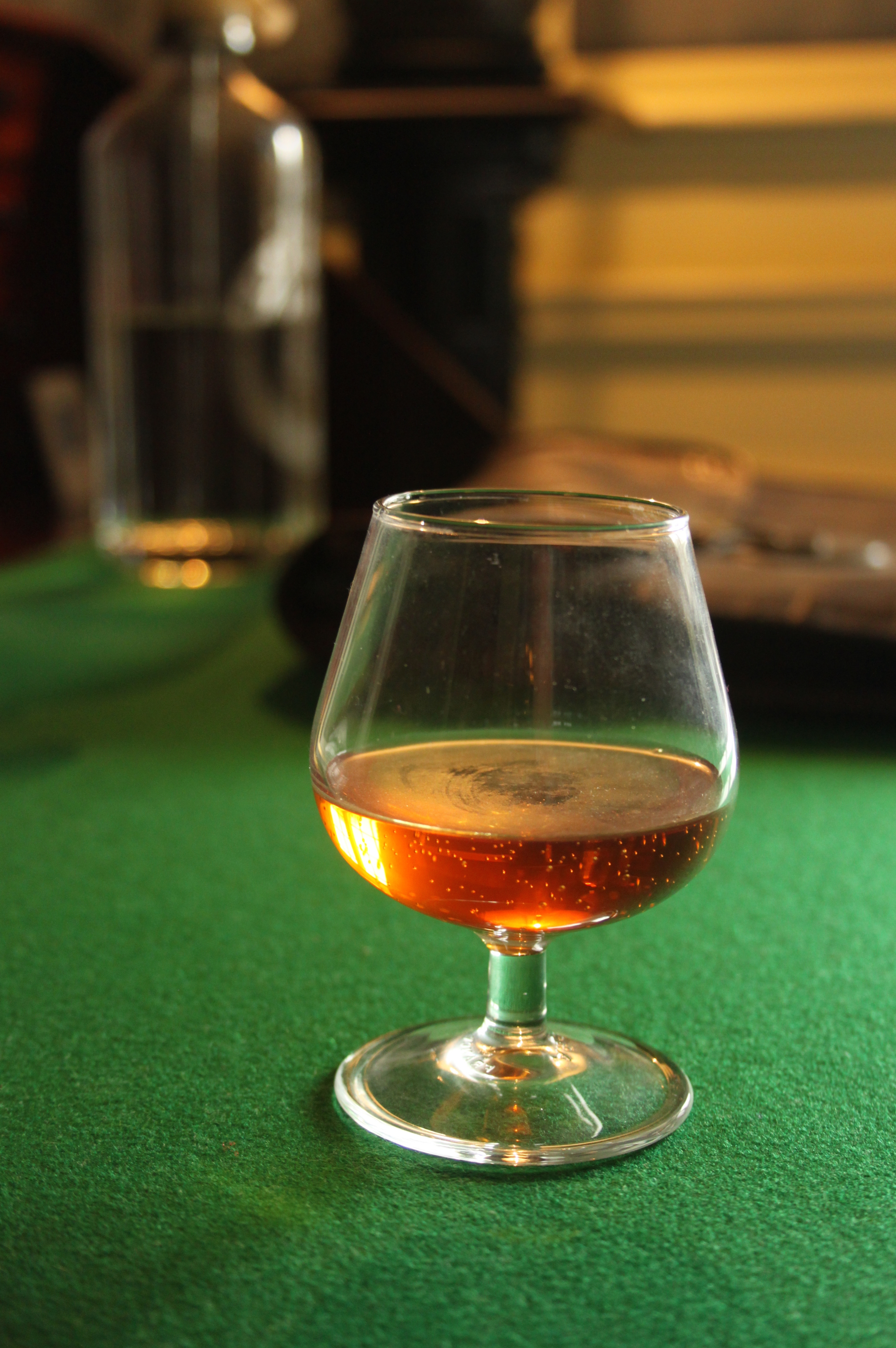 Greek brandy, used in festive doughs and syrups
