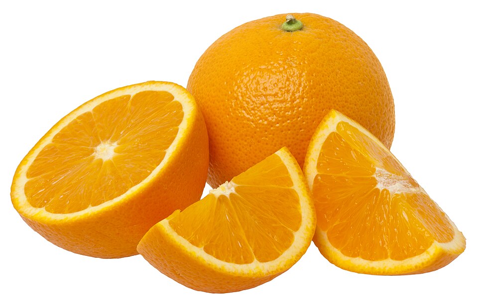Fresh oranges used in Greek baking and desserts