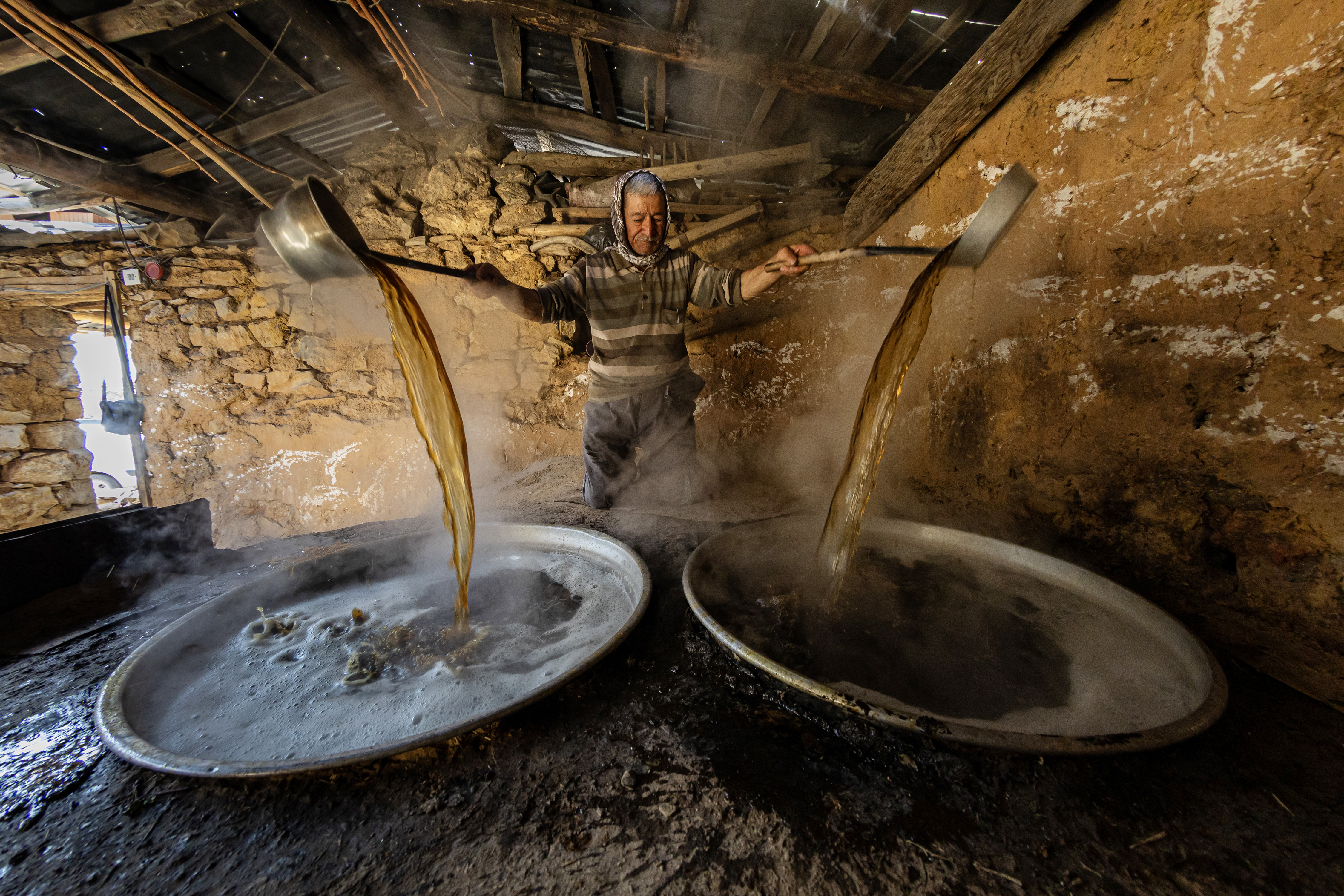 Petimezi, Greek grape must boiled down to a dark syrup