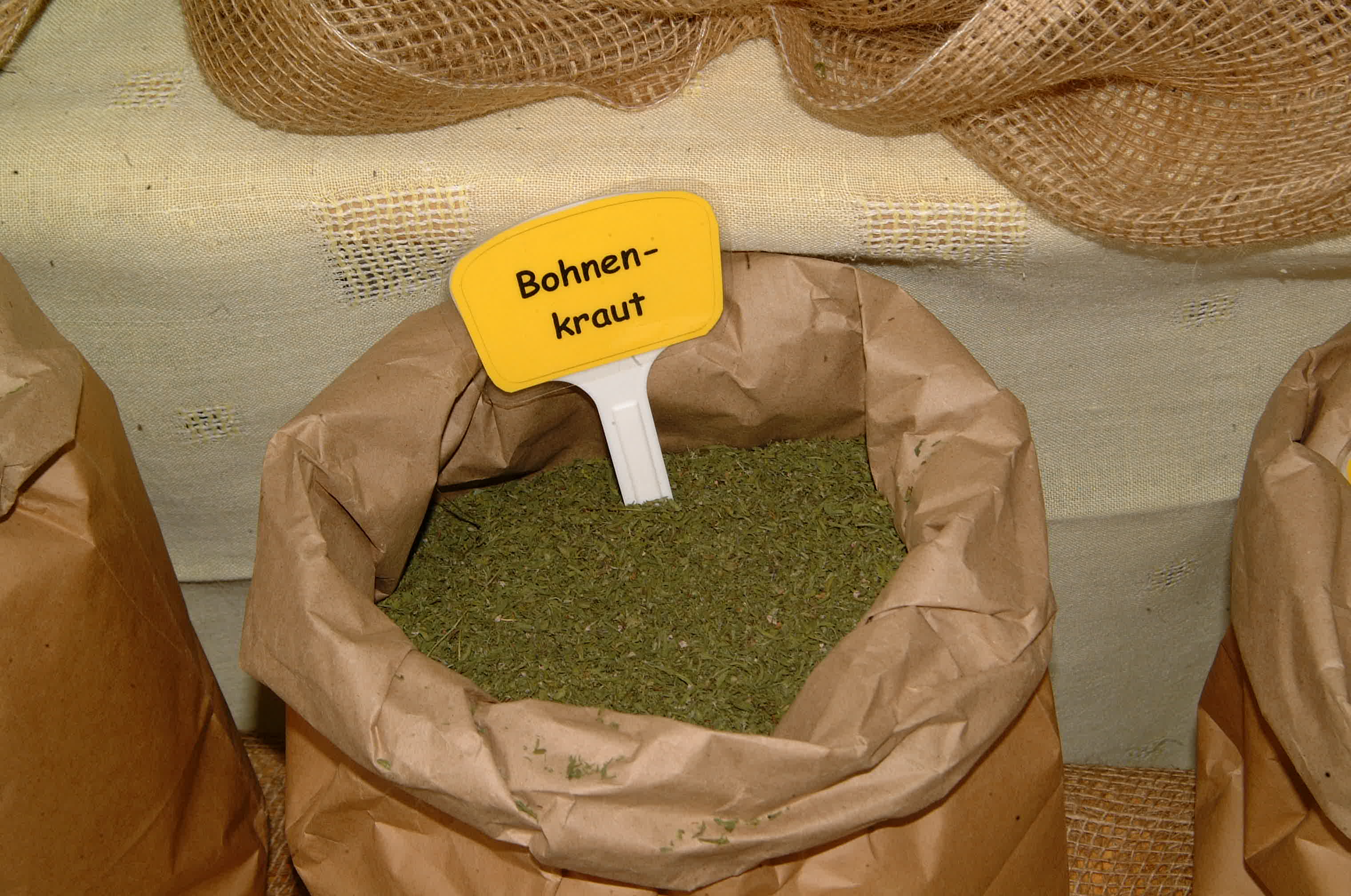 Dried savory, throumbi, gathered from Greek hillsides