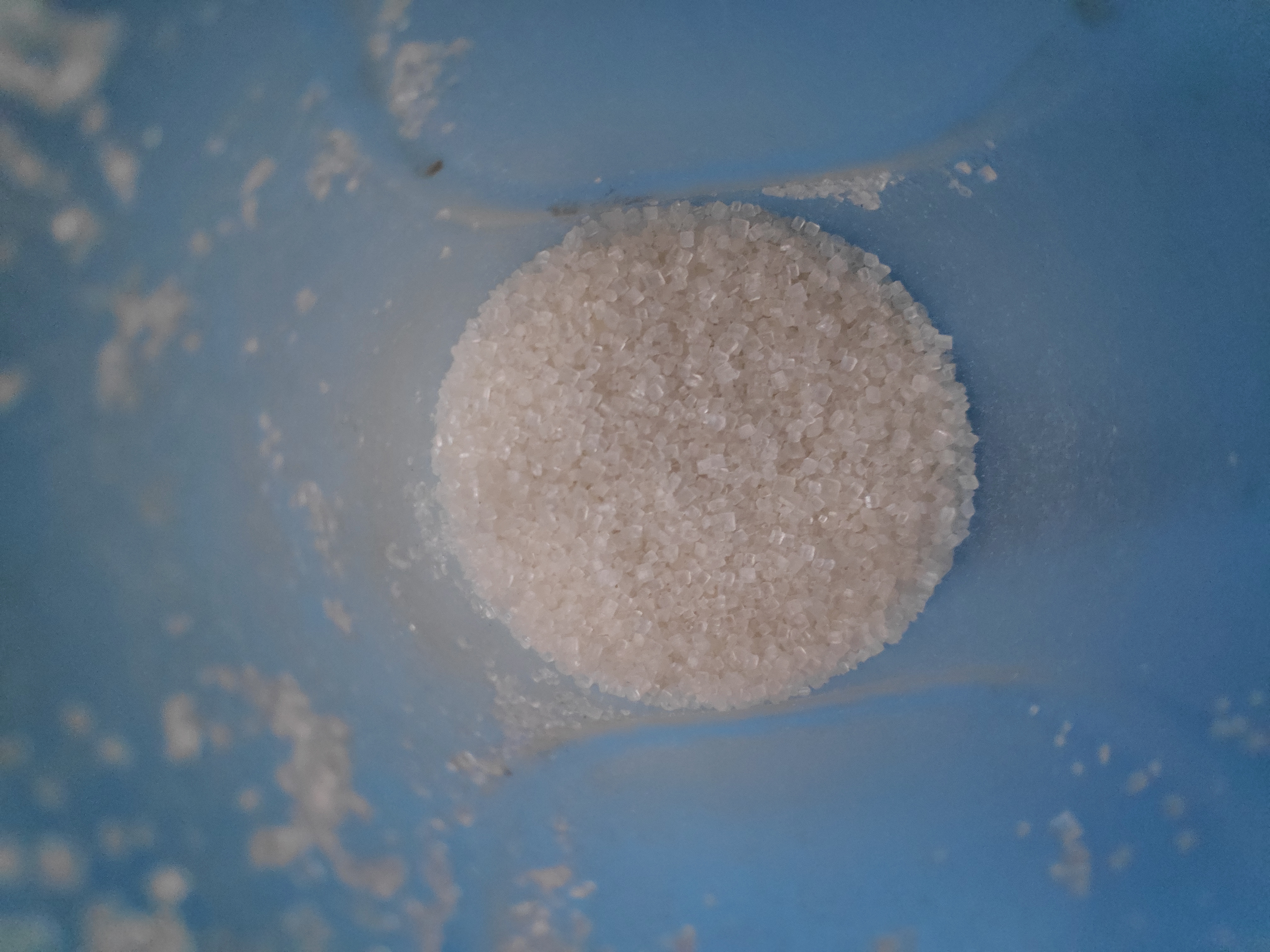 Caster sugar, the base of the syrups poured over Greek sweets